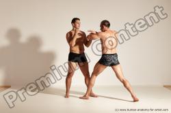 Fighting reference poses of Norbert & Radan